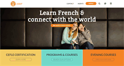 Desktop Screenshot of learnfrench.ca