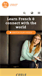 Mobile Screenshot of learnfrench.ca